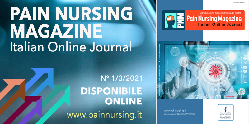 banner Pain Nursing Magazine 2021